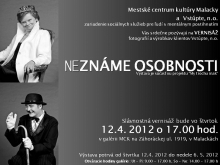 (Ne)známe osobnosti - od myšlienky k vernisáži